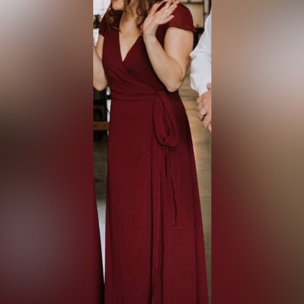 Bridesmaid Wrap Dress
